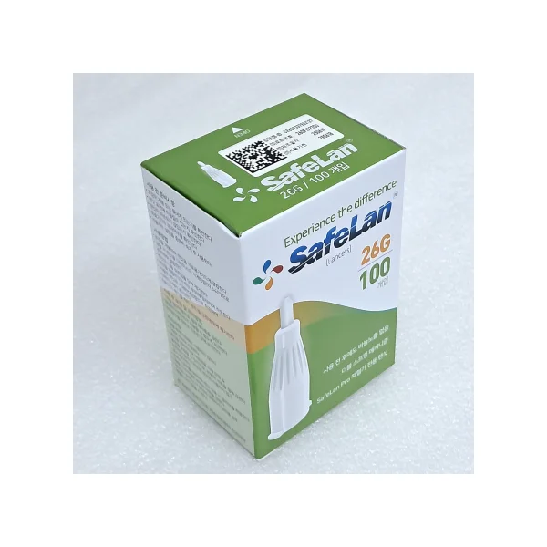 Saferun Lancet Needle (26G, 100 pcs, Blood Lancet)