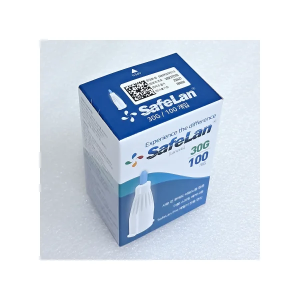 Saferun Lancet Needle (30G, 100 pcs, Blood Lancet)