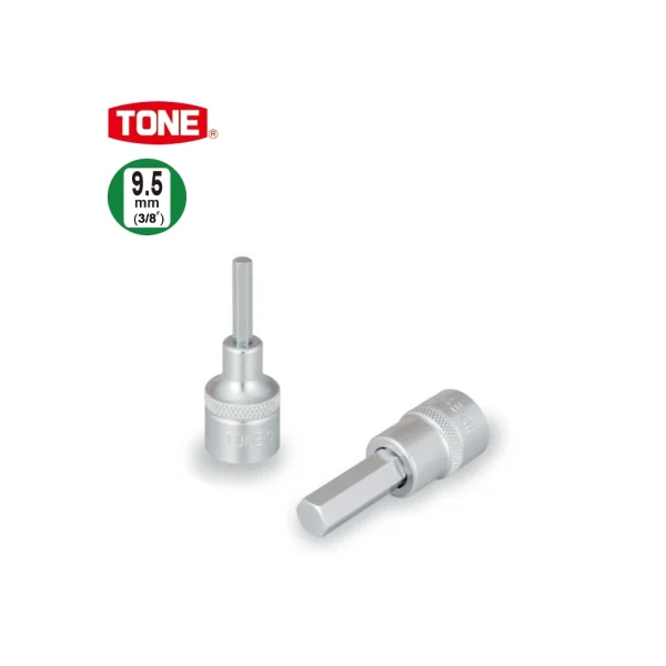 [TONE] Hex Bit Socket 3H - 07 (3/ 8" Drive, 7mm)