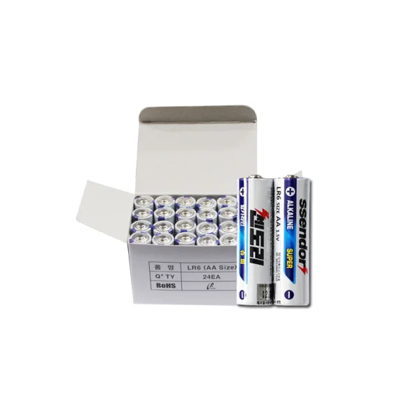 RE BATTERY Ssendori LR6 AA Size 24 pcs Bulk