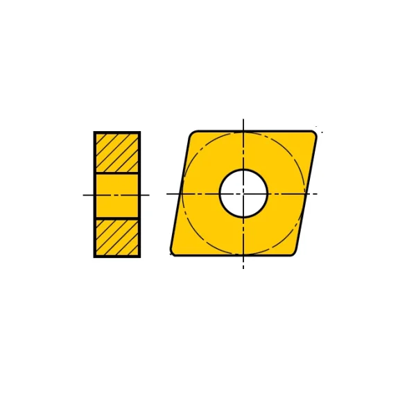 TAEGUTEC Turning Insert CNMG - 190616ET - TT9225
