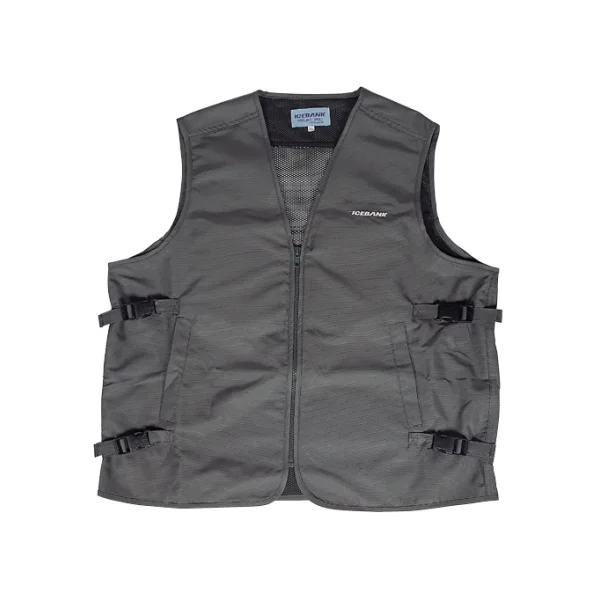 [ICE BANK] Ice Vest (XXL, Khaki/ Gray)