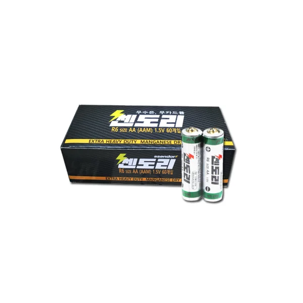 RE BATTERY Ssendori R6 AA Size 60 pcs Bulk