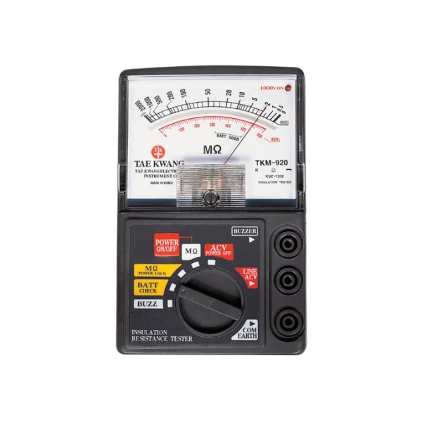 TAEKWANG Analog Insulation Resistance Tester TKM - 910