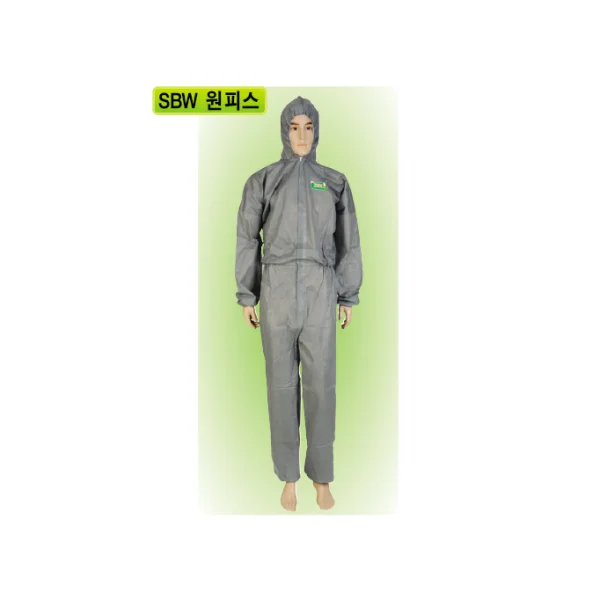 [GUARDWEAR] Coverall SBW - 1000 (XL/ Light Gray, Protective Clothing)