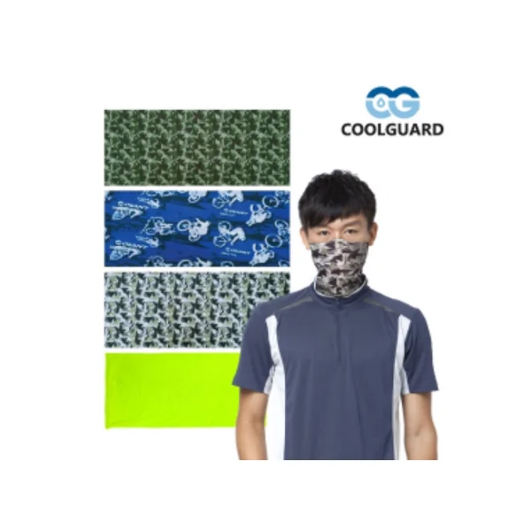 CoolGuard Cool Multi - Scarf (FREE/ Green Black)