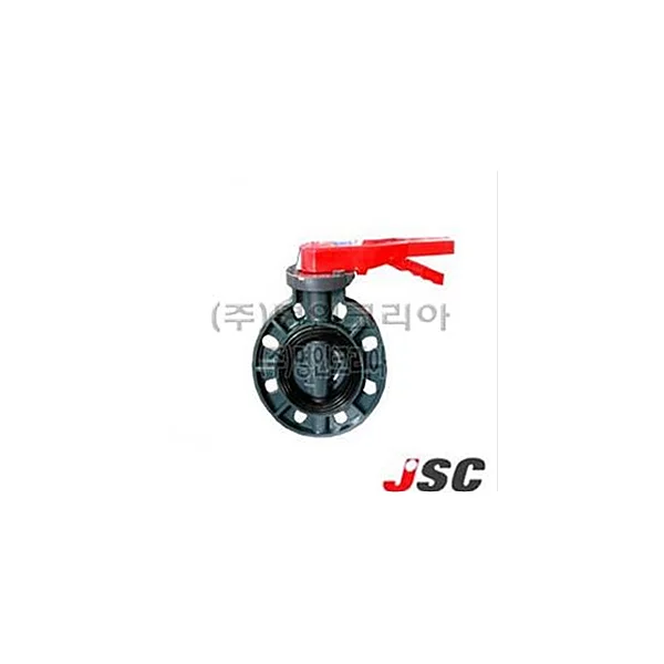 [JSC] Butterfly Valve (PVC Lever Type/ 150A/ 146mm, 1 pc)