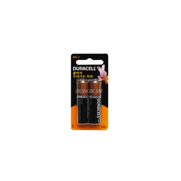 DURACELL Battery AA Battery (LR6) MN1500 - 2pcs Card Type