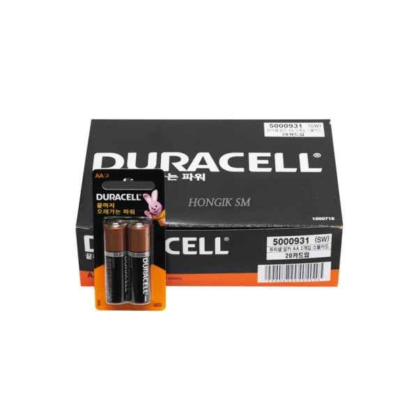 DURACELL Battery AA Battery (LR6) MN1500 - 40pcs Card Type