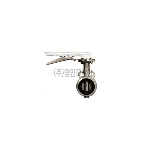 [HONGSHIN VALVE] Butterfly Valve (All Stainless Steel Lever Type/ 200A/ 198mm/ 0.98MPa, 1 pc)