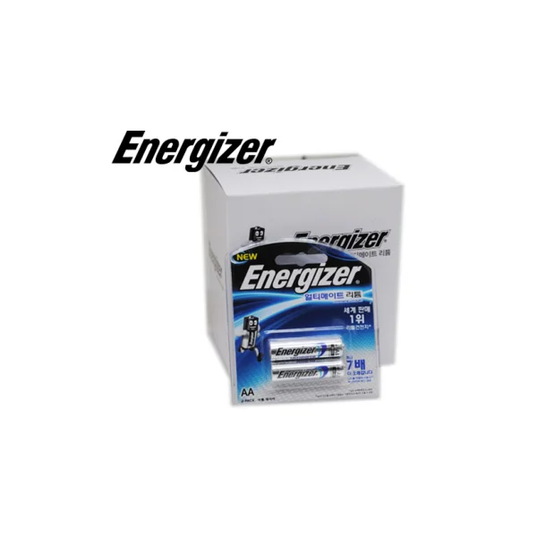 Energizer Ultimate Lithium L91 (AA Battery) 24 - Pack Card