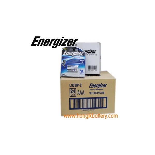 Energizer Ultimate Lithium L92 (AAA Battery) 48 pcs (24 pcs x 2) Card Type