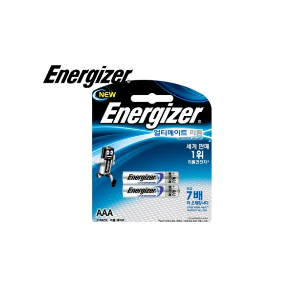 Energizer Ultimate Lithium L92 (AAA Battery) 2 - pack Card Type