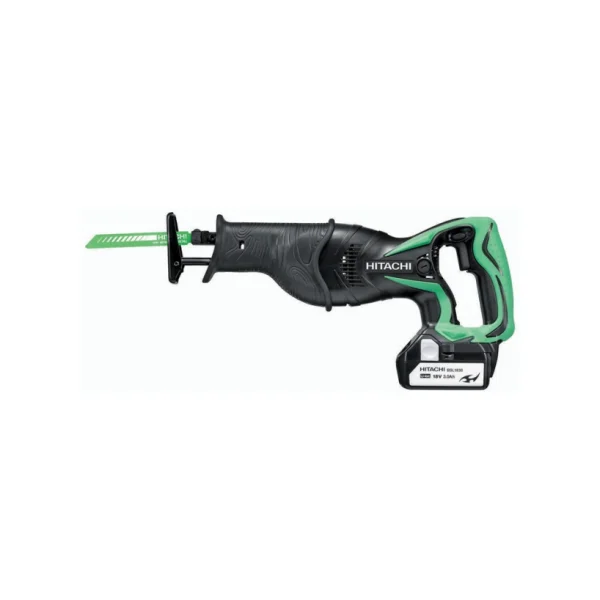 [HITACHI] Cordless Reciprocating Saw 18V, 3.0Ah CR18DSL Lithium 3.0Ah Pipe 90mm Steel 10mm Wood 90mm 0 - 210 RPM 3.4KG