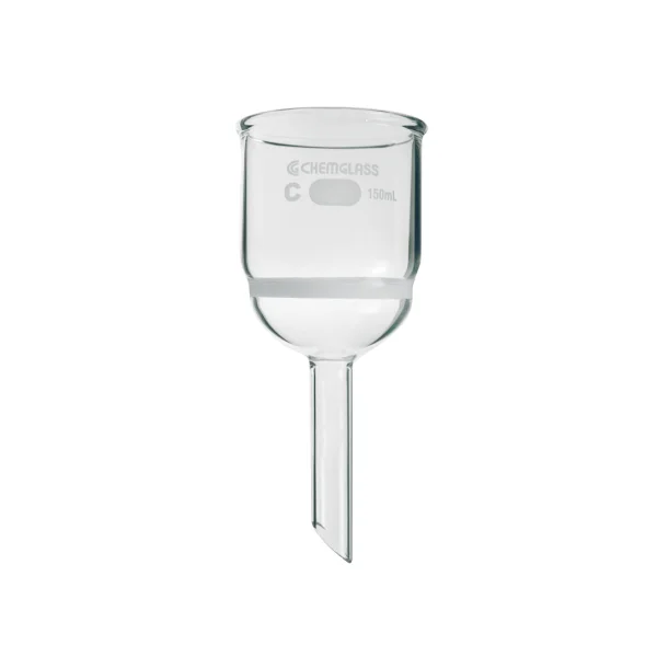 CHEMGLASS Buchner Funnel Filter ASTM (Medium, 60ml, 1402 - 15)