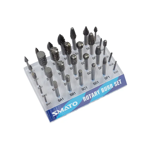Seshin Carbide Rotary File Set (30PCS/ SET)