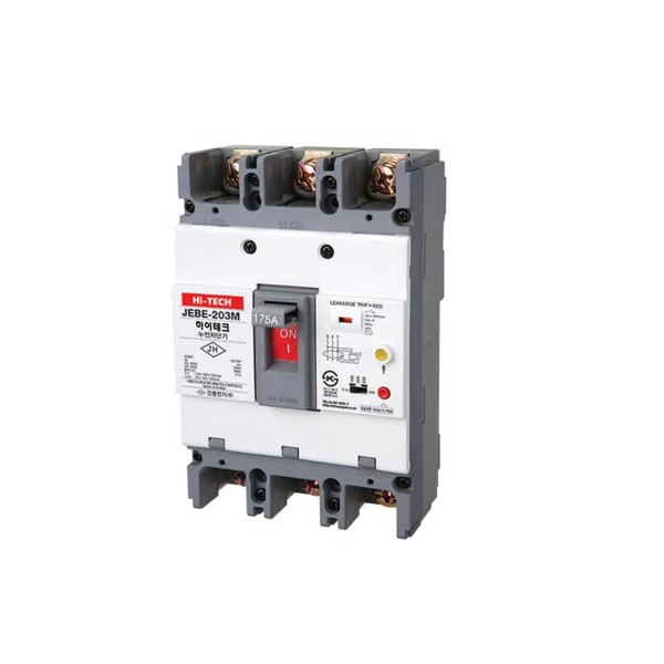 [JINHEUNG] Industrial Three - Phase Earth Leakage Circuit Breaker 225AF Series JEBE - 203M (175A)