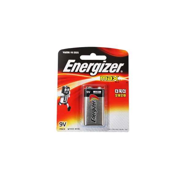 Energizer Max 9V Battery Card Type (1 pc)