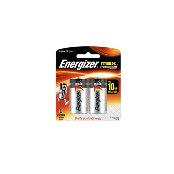 Energizer MAX C Size Batteries (2 pcs)