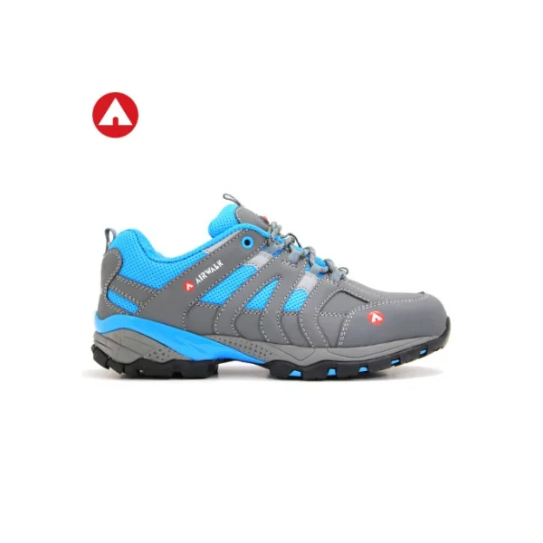 [AIRWALK] 4 - inch Safety Shoes (AW - 43/ 275mm/ GREY+BLUE, 1 Pair)