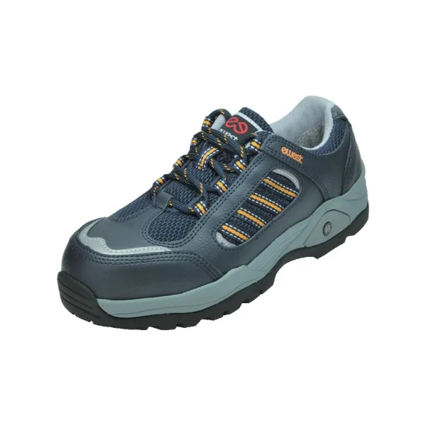 ewest Safety Shoes 4 - inch (EW - 203P/ 295mm/ Navy, 1 Pair)
