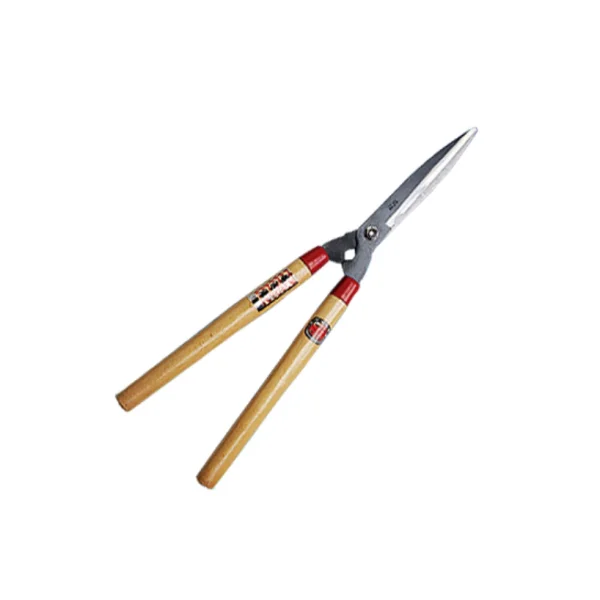 WHASHIN Shears (Grooved Blade/ Wooden Handle) K - 5700 Overall Length: 625mm/ Blade Length: 190mm