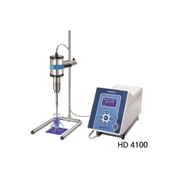 [BANDELIN] Ultrasonic Disperser Homogenizer Cell Disruptor (2 - 200ml, HD4100)
