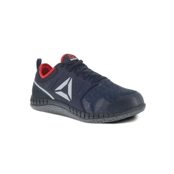 REEBOK 4 - inch Safety Shoes (PB4250/ 240mm - 290mm/ NAVY+RED+GREY, 1 Pair)