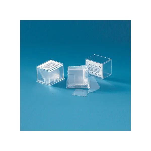 [BRAND] Cover Glass for Hemocytometer (20x26x0.4mm, 100 pcs/ BOX, 723015)