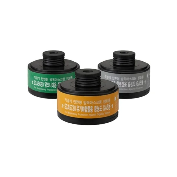 Hancam Lifecare (Sancheong) Gas Mask Canister SCA5830 (Medium Concentration, Halogen)