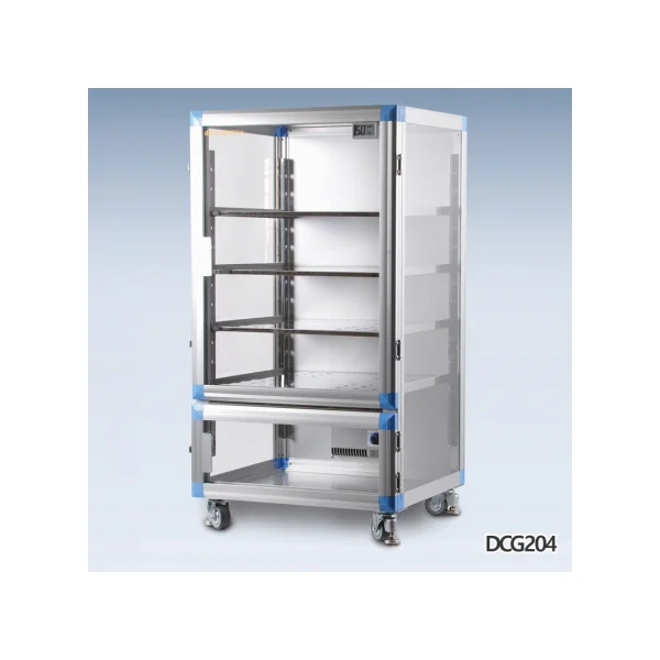 [LK LAB] Auto Humidity Control Desiccator (274L, Internal W560×D483×H986mm, 4 Shelves, Caster Mounted, DCG204)