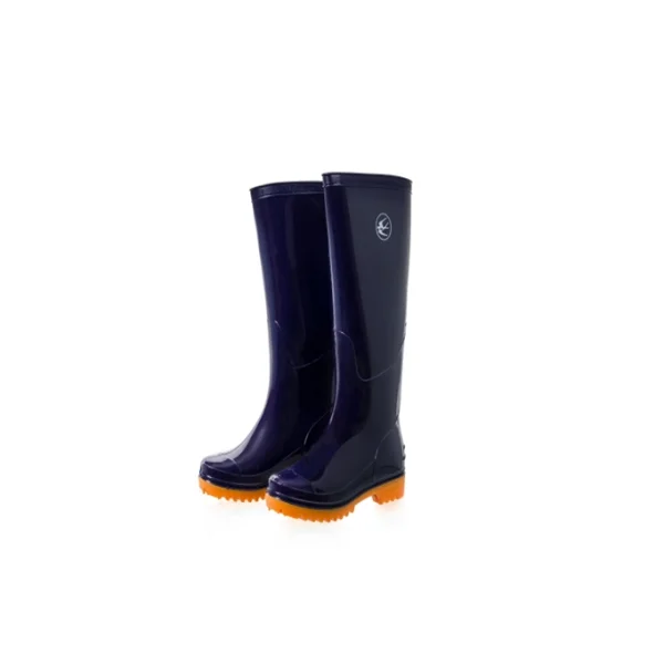 [SWALLOW] PVC Fashion Namdaejang Boots (Navy/ 300mm, L360mm, Anti - slip)
