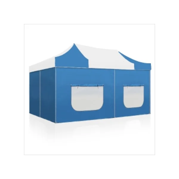 [HANKOOK CANOPY] Standard Canopy 3x4.5 (Steel Frame + Roof + Mosquito Net Walls)