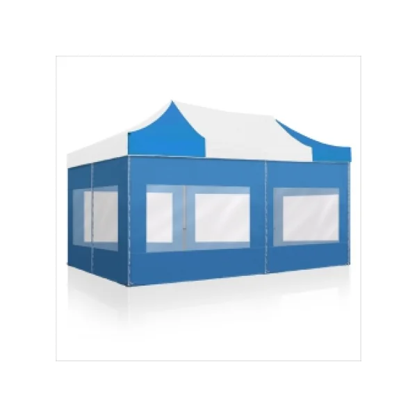 HANKOOK CANOPY Standard Canopy 3x4.5 (Steel Frame + Roof + Transparent Walls)