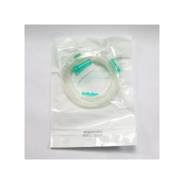 [MOU MEDICAL] Nasal Oxygen Cannula (Green/ Adult, Oxygen Delivery Tube, 1 pc)