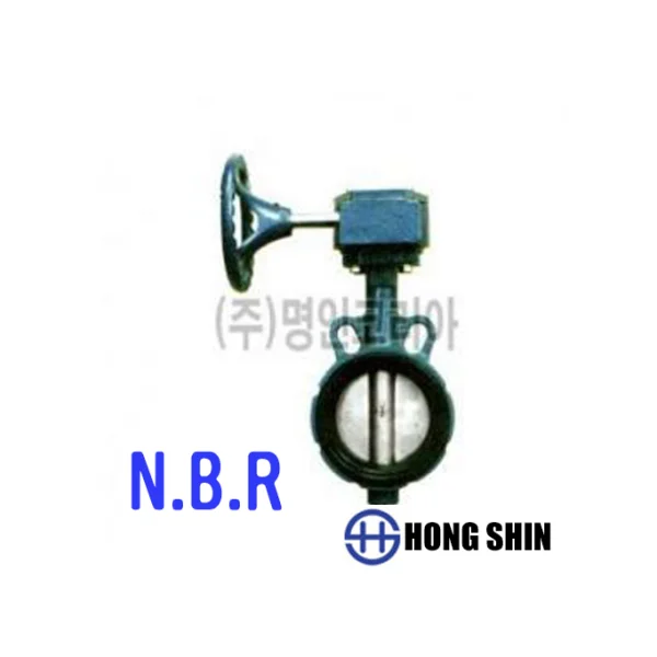 [HONGSHIN] Butterfly Cast Iron Gate Valve (10K Water) 50A ~ 300A (NBR)