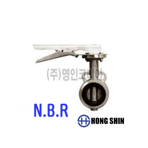 HONGSHIN Butterfly All - Stainless L/ O KS 10K 40A ~ 200A (NBR)