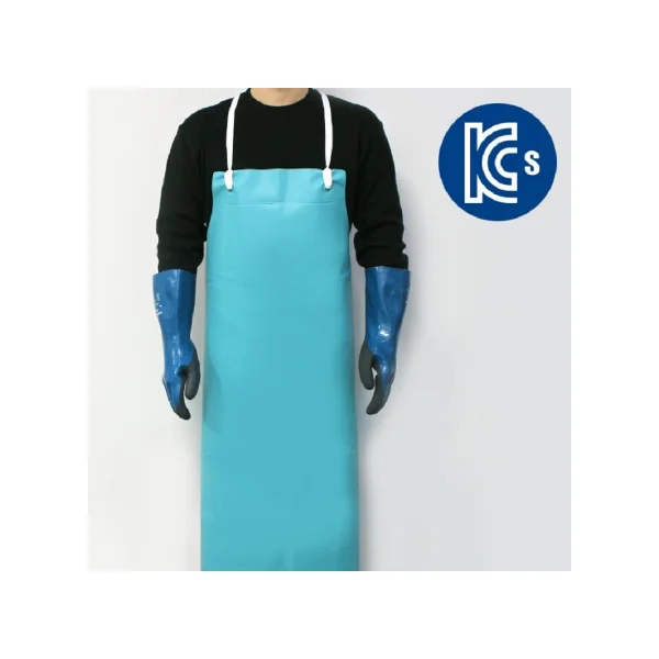 Ansell PVC Acid - Resistant Apron Alphatec 56 - 100 (112cm, Chemical Resistant/ KCs Certified)