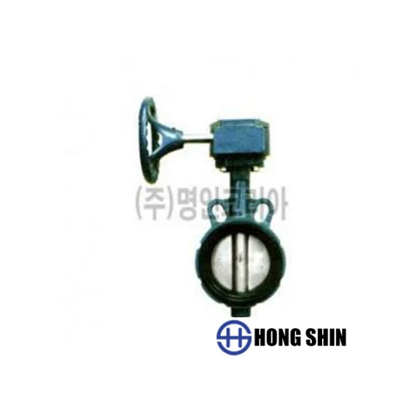 HONGSHIN Butterfly Cast Steel Gate Valve KS 10K 50A ~ 400A