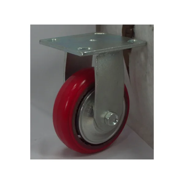 [DAESHIN CASTER] Heavy Duty Caster (China) 4" Heavy Duty Wide Urethane Fixed (R) DS 4041 PUI