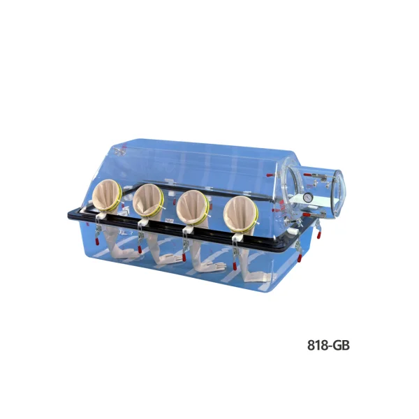 PLAS LABS Basic Glove Box (Basic, 1 - 2 Person, W1400×D890×H685mm, 818 - GB)