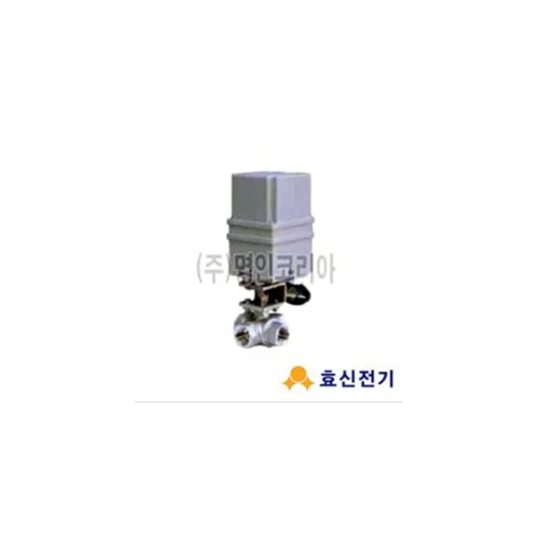 [HYOSHIN ELECTRIC] Electric Valve HMV 20SC (Stainless Thread Ball Valve/ SUS304/ 3Way/ For AC220V/ 20A/ 23.85mm, 1 pc)