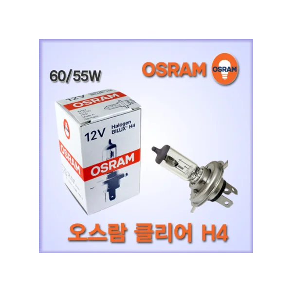 [SOLARZEN] Automotive Repair Halogen Bulb Clear (H4, 10PC/ 1PAC)