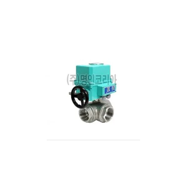 [JS VALVE] Electric Ball Valve (Stainless Steel Threaded/ 15A/ 18.08mm/ DC 24V/ T - PORT, 1 pc)