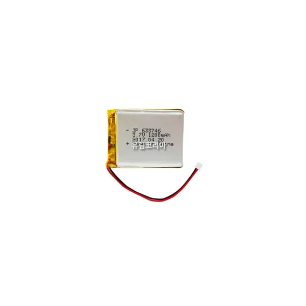 [JP] Lithium Polymer Battery JP633746 1200mAh