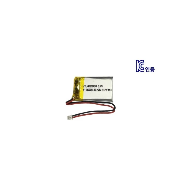 YJ Lithium Polymer Battery 3.7V YJ402030 190mAh