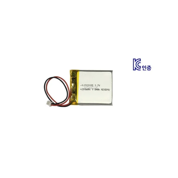 [YJ] Lithium Polymer Battery Charger 3.7V YJ303035 280mAh