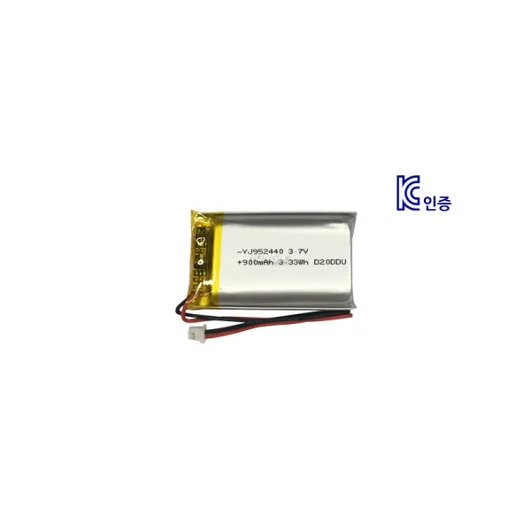 YJ Lithium Polymer Battery KC Certified Rechargeable Battery 3.7V YJ952440 900mAh