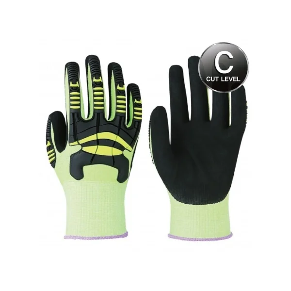 [TOWA] EXOGUARD EG - 437 Impact Resistant Gloves (8/ M, HPPE/ TPR/ Cut Resistant/ Level C)