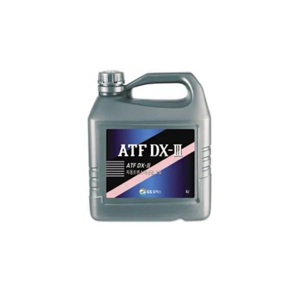 GS Caltex Gear Oil ATF DX III (4L, Automatic Transmission Fluid)